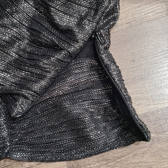 ZARA METALLIC THREAD CROP TOP - Picture 4 of 6